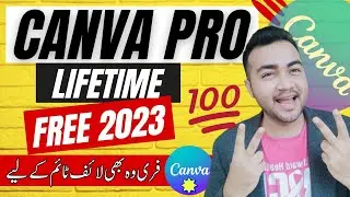 How To Get Canva pro free 2023🔥 New Method Canva Pro 💯Free 100% working