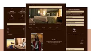 How To Make A Responsive Hotel Booking Website Using HTML / CSS / JS