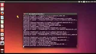 ubuntu install gimp from terminal