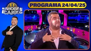 AHORA CAIGO - Programa 24/04/25 - INVITADO: AGUSTÍN ARISTARÁN
