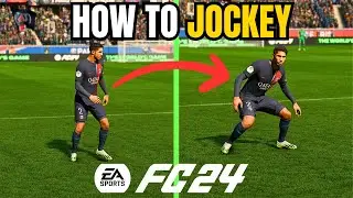 FC 24: How to Jockey in EA Sports FC 24 - Defend Like PRO #fc24