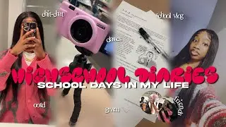HIGHSCHOOL DIARIES 003| school vlog, grwm, ootd’s, chit-chat, classes…ect. FT. Alferic Eden