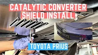 How to Install a Catalytic Converter Shield on a Toyota Prius (2016-2023)