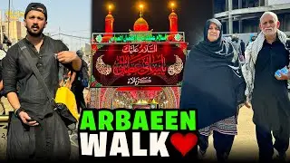 Arbaeen Walk Najaf to Karbala😭Best Vlog of my Life🙏🏻