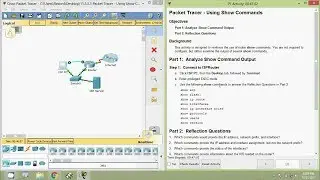 11.3.3.3 Packet Tracer - Using Show Commands