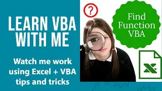 How to find a string in a cell VBA | find function using find | find what VBA |  Excel VBA find |