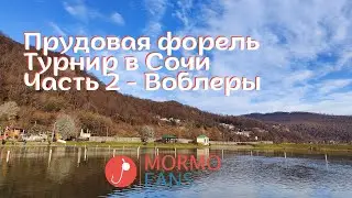 Турнир по ловле форели    вторая часть   воблеры