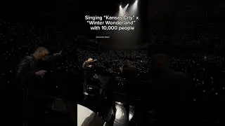who knew 10,000 people could sound so good!?!? 🤩✨🫶 LOVE YOU KANSAS CITY!!