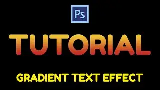 Cara Mudah Membuat Gradient Text Effect di Photoshop