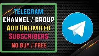 How To increase Telegram Subscribers 2022 | Telegram Free Subscribers