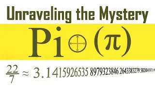 What is Pi ? : Diving into the Depths of 3.14 and 22/7