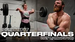 Crossfit Quarterfinals at Misfit HQ with Austin and Caroline Spencer