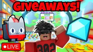 🐾 PET SIMULATOR 99 GIVEAWAY!!! - PETS & GEMS! - With Viewers!