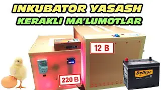 INKUBATOR YASASHDA KERAKLI MA'LUMOTLAR | ИНКУБАТОР ЯСАШДА КЕРАКЛИ МАЪЛУМОТЛАР