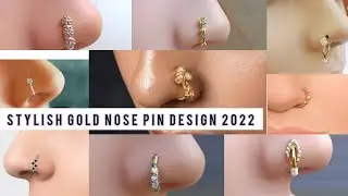 girls and woman nose ring design // trending nose pin design 2022 /latest girl nose pin 