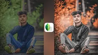 Snapseed Orange tone photo editing | Orange tone photo editing | Photo editing