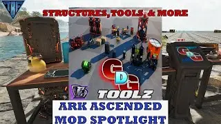 This Mod has a bit of everything! | Ark Ascended Mod Spotlight | GDG Toolz by Gunner
