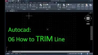 06 Autocad How to Trim Line