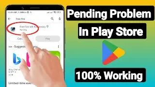 Pending Problem In Play Store | How To Fix Download Pending Problem In Play Store  |