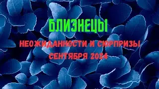 БЛИЗНЕЦЫ♊ПАСЬЯНС НЕОЖИДАННОСТИ И СЮРПРИЗЫ СЕНТЯБРЯ 2024🔴Rasklad Tarò Ispirazione