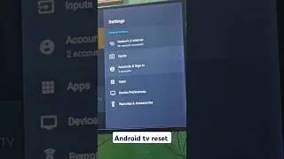 Android tv hard reset #shorts #mi #samsungtv #lgtv