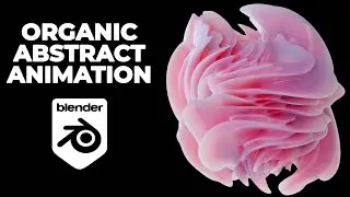 How to make organic abstract animation in Blender №2