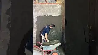 Цементная штукатурка в доме