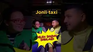 Jonli taxi ga uchrab qolsangiz qaysi qo’shiqni aytay? Javobingizni kommentariyada kutaman 🤩 #music