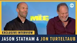 Jason Statham and Jon Turteltaub - Meg Exclusive Interview