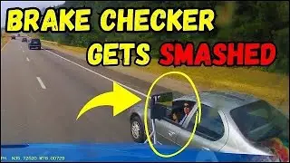 BEST OF SEMI-TRUCKS ROAD RAGE, BRAKE CHECK, INSTANT KARMA #2024