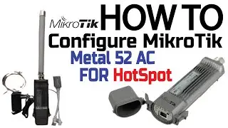 How to configure Mikrotik Metal 52 Ac for Hotspot | Mikrotik Metal 52 Ac AP-bridge Configuration