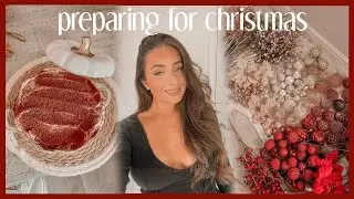 GETTING READY FOR CHRISTMAS | organisation and cleaning, making tiramisu + decorations