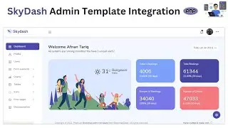 🚀Integrating SkyDash Template with PHP |  Complete Guide