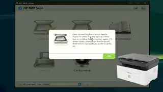 Error connecting the scanner device please re select it | HP MFP 135a Scanner Not working ? Fixed it