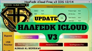Haafedk iCloud v3 free iCloud unlock tool and jailbreak ios 12 - 14
