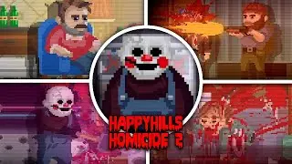 The Happyhills Homicide 2: Out For Blood - Full GAME Walkthrough & Ending (Demo Showcase)