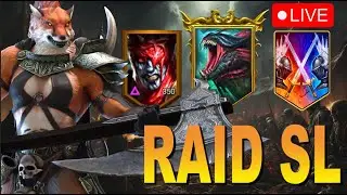 🔥Raid: SL ДЯДЯ О |  ТЕВМЕСИЯ Х15/ СИНТРАНОС / ONLINE ARENA 🔴 / ГИДРА / РОЗЫГРЫШИ 🔥🔥