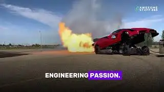 Man Spent 14 Years to Build a Jet-powered Dragster! | Awesome Stuff 365