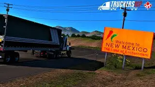 NIGHT DRIVING FROM COLORADO TO NEW MEXICO | Episode 2 | Timelapse Talk | TruckersMP | ATS