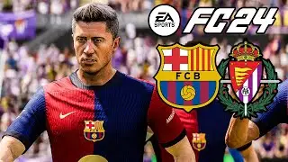 EA FC 24 FC Barcelona vs Valladolid | LaLiga | Difficulté Ultime