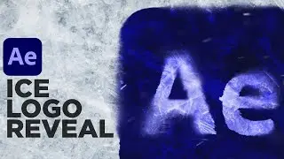 Ice Logo Reveal in After Effects - After Effects Tutorial | No Plugins