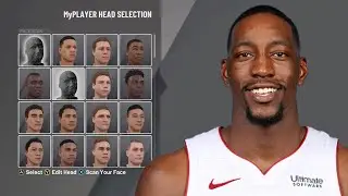 BAM ADEBAYO FACE CREATION NBA 2K21! HOW TO BUILD BAM ADEBAYO IN 2K21!