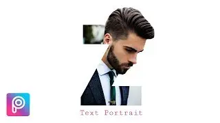 PicsArt Letter Portrait | How to make logo on android | Picsart logo design
