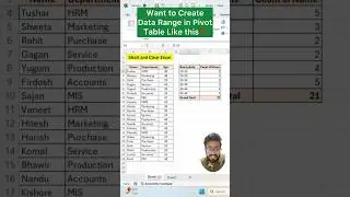 Create Data Ranges in Pivot Table‼️ Excel Super Trick 