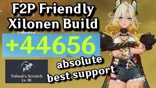 F2P Xilonen Build! MOST BROKEN Support Of All Time! | Genshin Impact