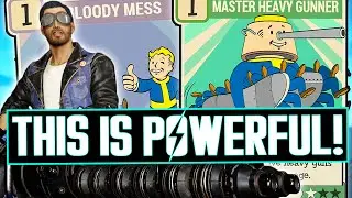 Powerful NON Power Armor Heavy Gunner Build!