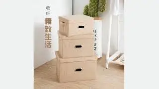 Складная коробка для хранения одежды из хлопка и льна, большой шкаф, прямоугольная корзина для