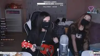 Как tenderlybae с подругой песни пели 🎤