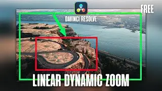 How to Use Linear Dynamic Zoom in DaVinci Resolve | Free