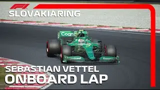 F1 2021 Cognizant Aston Martin Sebastian Vettel Onboard Lap | Slovakiaring | Assetto Corsa F1 2021